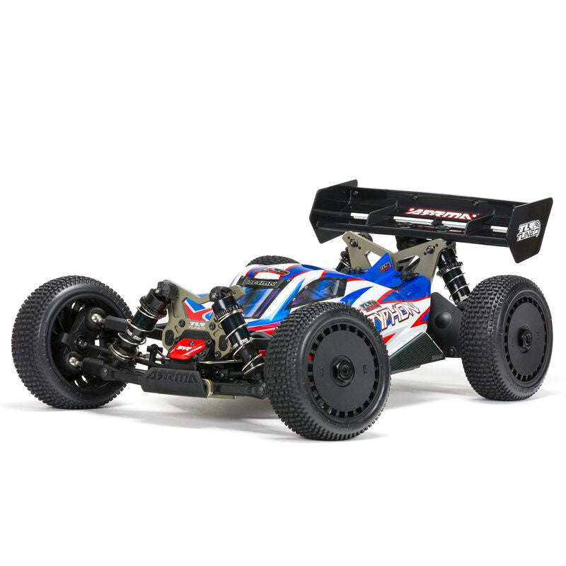 Arrma 1/8 4WD Buggy RTR Brushless Typhon 6S TLR Tuned - Red/Blue ARA8406