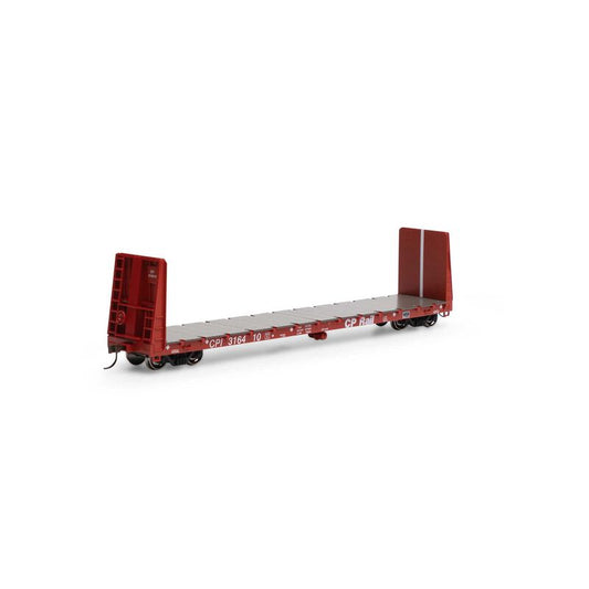HO RTR 60' Bulkhead Flat, CPR #316410