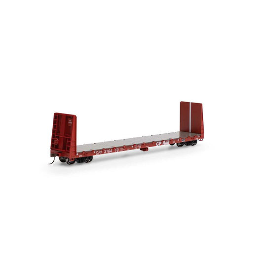 HO RTR 60' Bulkhead Flat, CPR #316419