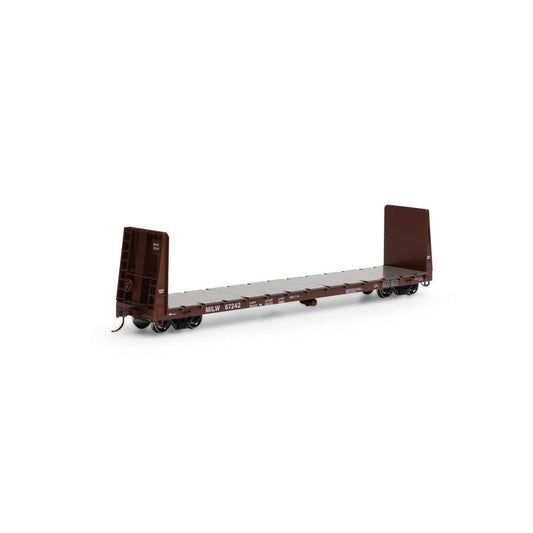 HO RTR 60' Bulkhead Flat, PGE #16002