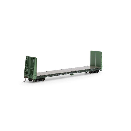 HO RTR 60' Bulkhead Flat, PGE #16021