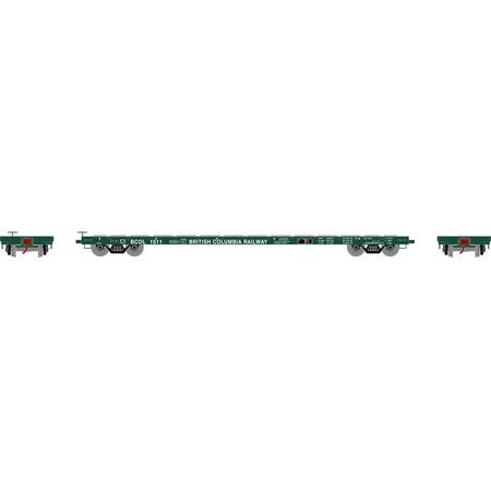 HO RTR 60' Flat Car, BCOL #1511