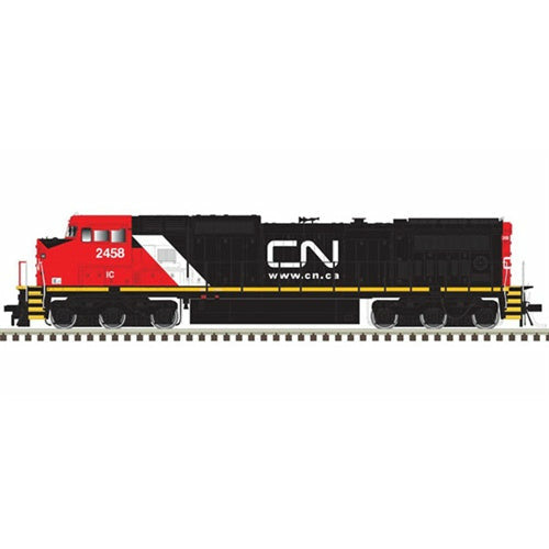 N GE Dash 8-40CW LokSound and DCC Master Gold Canadian National IC