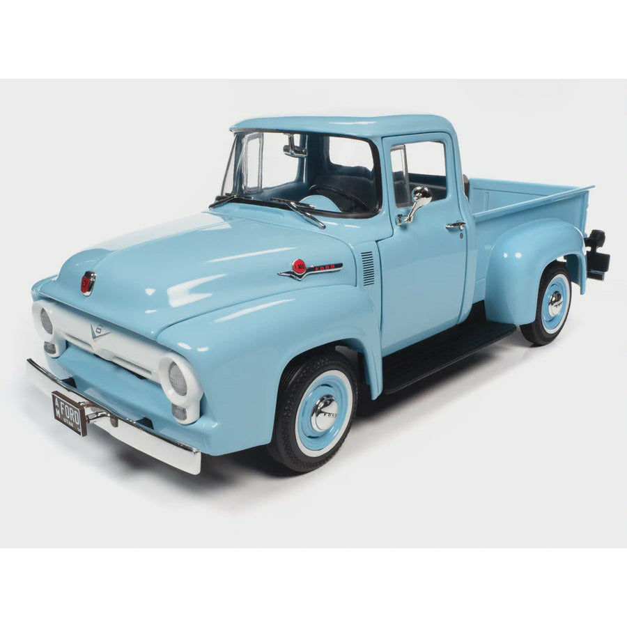 1956 Ford F100 Pickup Mild Custom - Diamond Blue