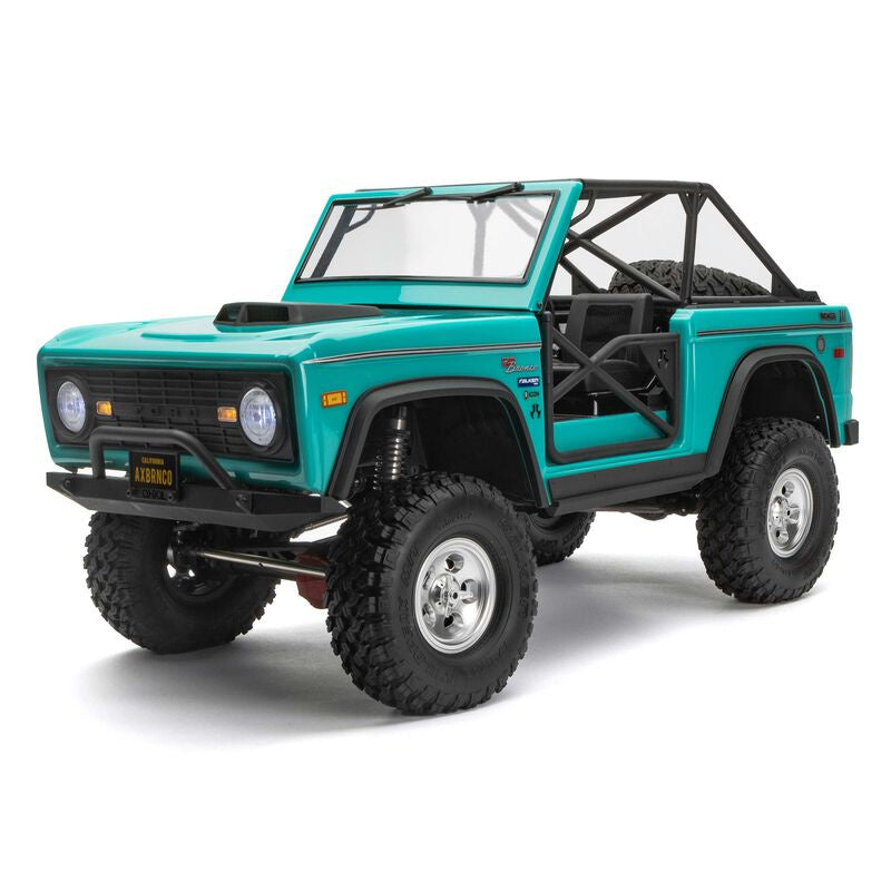 1/10 SCX10 III Early Ford Bronco 4WD RTR, Turquoise Blue AXI03014T1