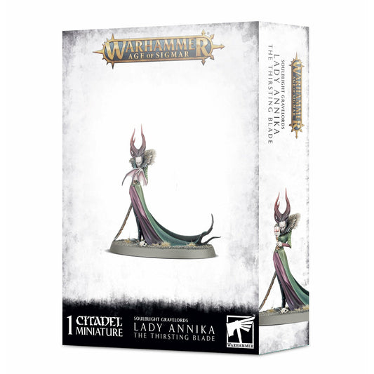 Age of Sigmar Soulblight Gravelords Lady Annika, The Thirsting Blade
