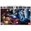 HGUC 1/144 G-3 Gundam VS Char's Rick Dom Set #5060960 by Bandai