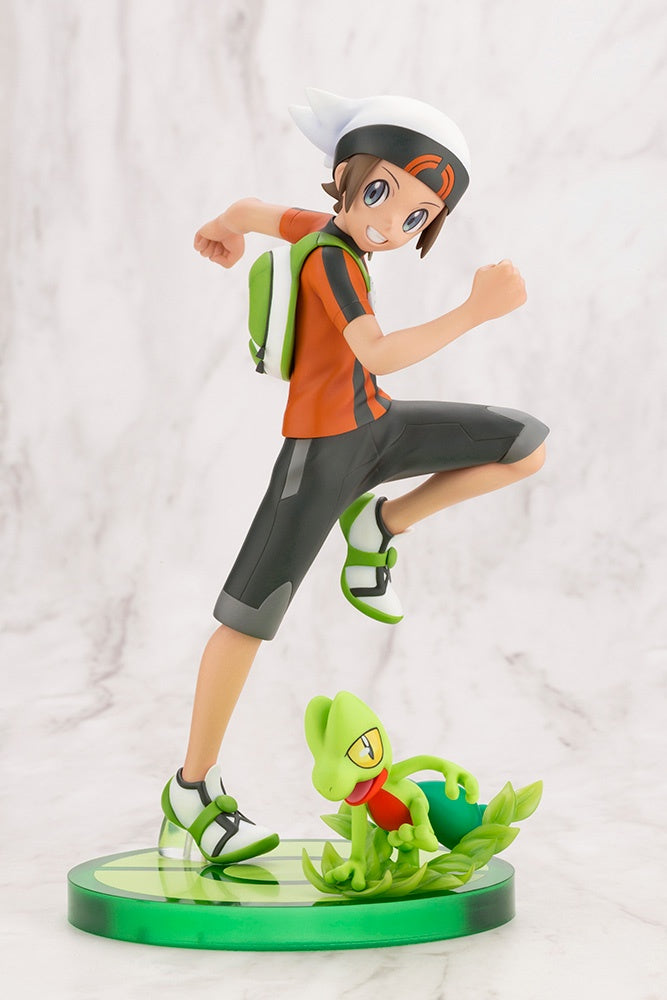 Pokémon Brendan with Treecko ARTFX J Statue