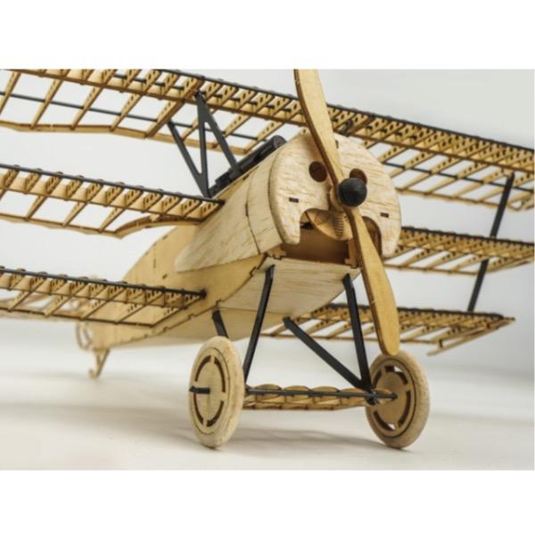 Fokker-DR1 1/18 Wooden Model