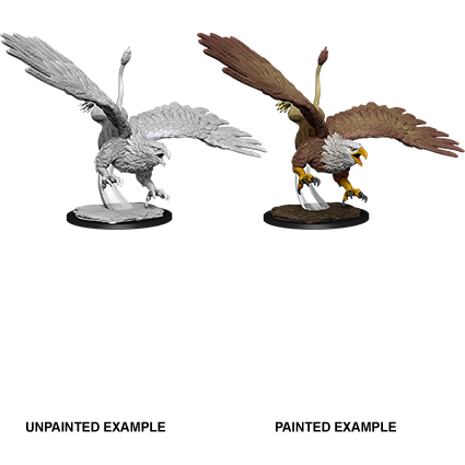 D&D Unpainted Mini - Diving Griffon 90076