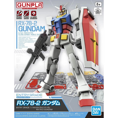 Entry Grade 1/144 RX-78-2 Gundam #5061064 by Bandai
