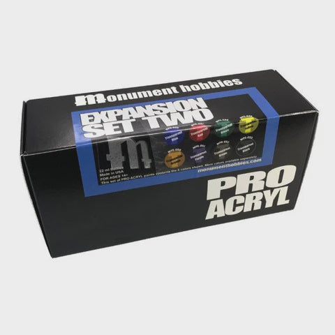 Monument Hobbies: Pro Acryl Expansion Set #2 - Transparent Paints