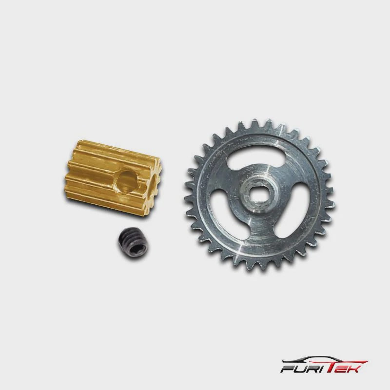Brushless Conversion for SCX24 - 0.5M Spur Gear and 12T Pinion Gear