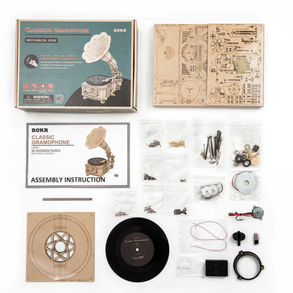 ROKR Classical Gramophone LKB01