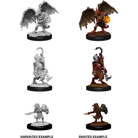 D&D Unpainted Mini - Kobold Inventor, Dragonshield and Sorcerer 90064