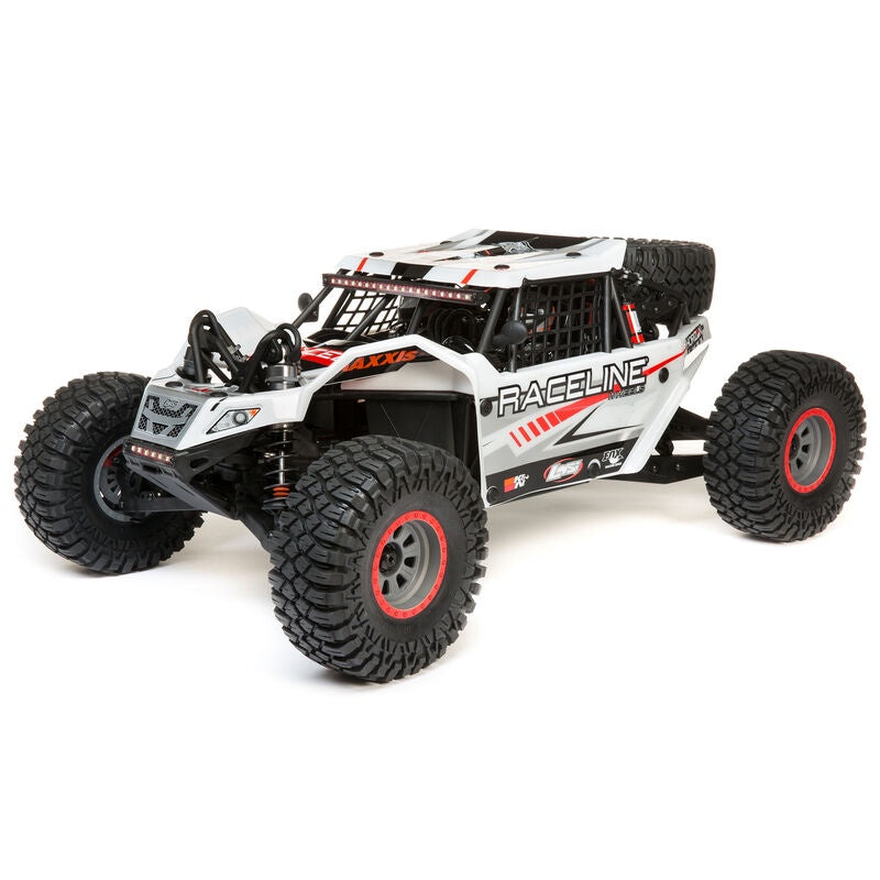 Losi 1/6 4WD Rock Racer RTR Brushless Super Rock Rey - White LOS05016V2T1