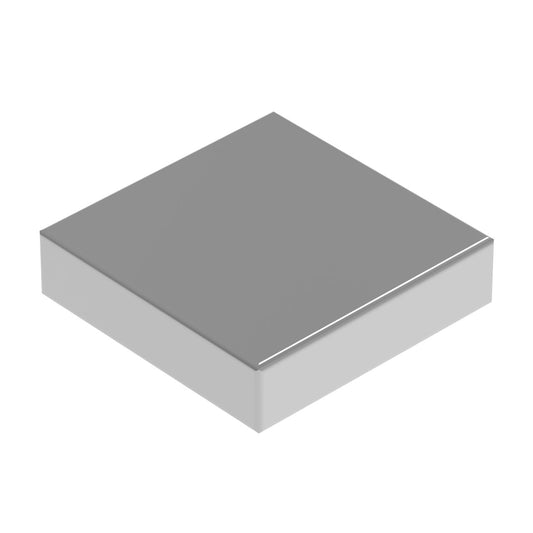 HIQ Neodymium Magnet N52 Square -  4mm x 4mm x Height 1mm (10pcs) MGNSQ441