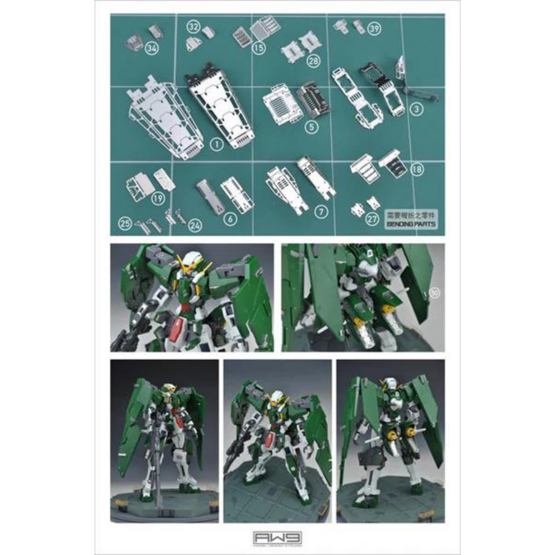 Madworks Photo-Etch Parts for MG GN-002 Gundam Dynames #S09