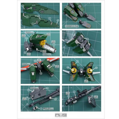 Madworks Photo-Etch Parts for MG GN-002 Gundam Dynames #S09