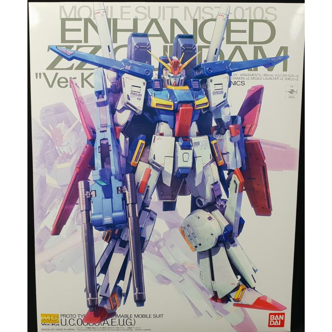 MG 1/100 MSZ-010S Enhanced ZZ Gundam Ver. Ka #5064225 by Bandai