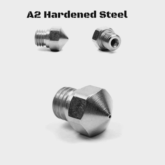 Micro Swiss - Plated A2 Nozzle - MK10 0.4mm