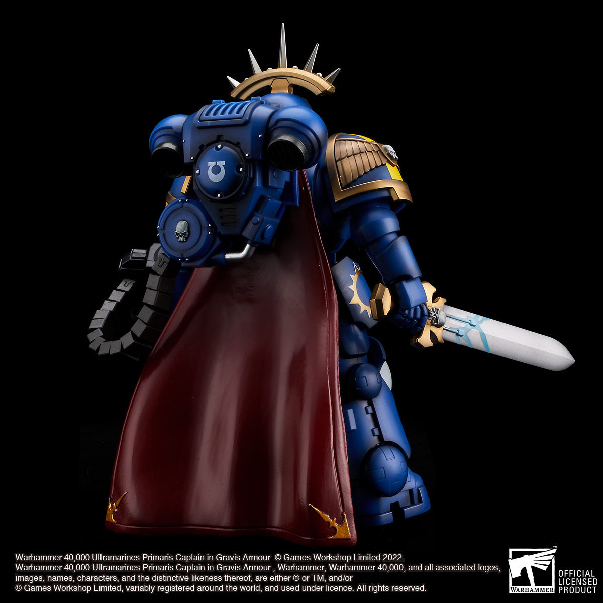 Warhammer 40,000 Ultramarines Primaris Captain in Gravis Armour (Limited Quantity)