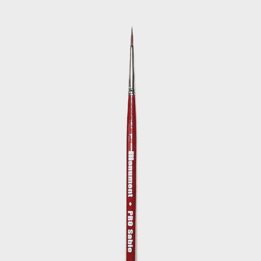 Monument Hobbies Brush Pro Sable - 1 Paint Brush
