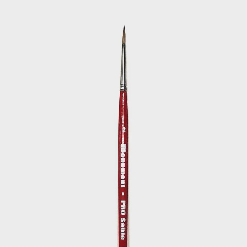 Monument Hobbies Brush Pro Sable - 2 Paint Brush