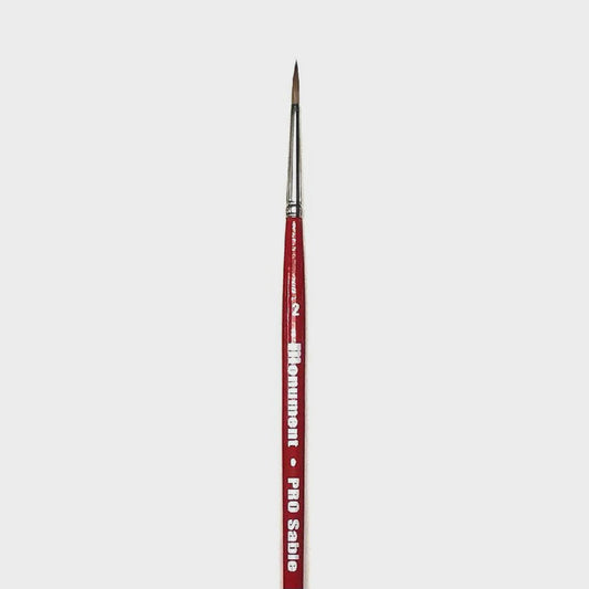 Monument Hobbies Brush Pro Sable - 2 Paint Brush