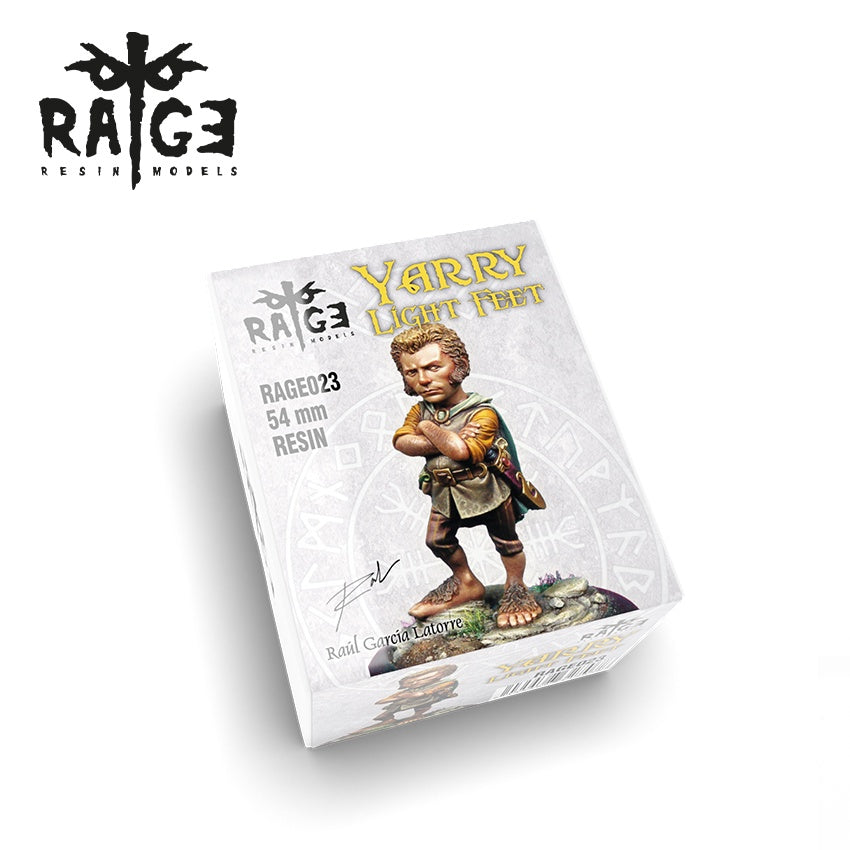 Rage Resin Models - Yarry, Light Feet (54mm) AK-RAGE023