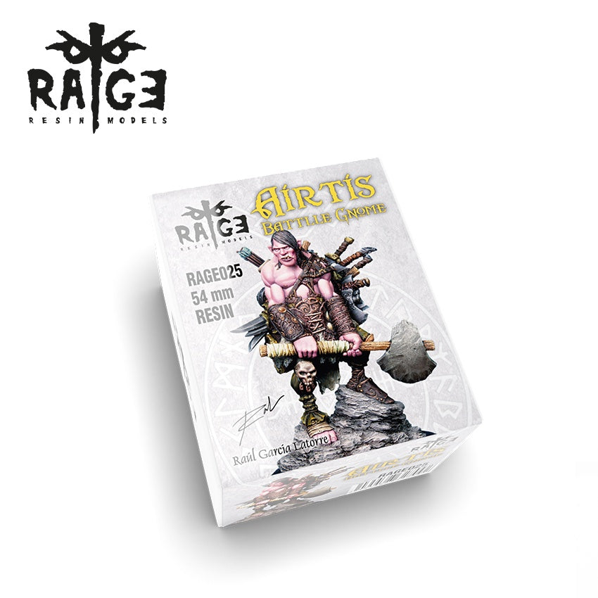 Rage Resin Models - Airtis, Battle Gnome (54mm) AK-RAGE025