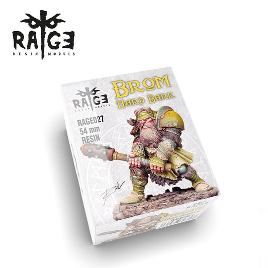 Rage Resin Models - Brom, Hard Bark (54mm) AK-RAGE027