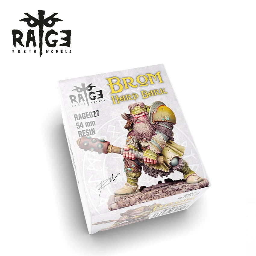 Rage Resin Models - Brom, Hard Bark (54mm) AK-RAGE027