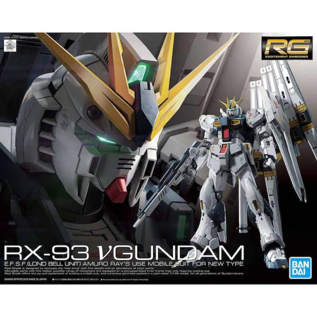 RG 1/144 #32 RX-93 v Gundam (Nu Gundam) #5057842 by Bandai