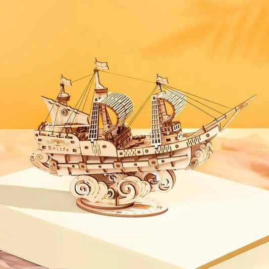 Robotime Classical 3D Wooden Sailing Ship 118pcs