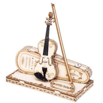 ROKR Violin Capriccio Model 3D Wooden Puzzle TG604