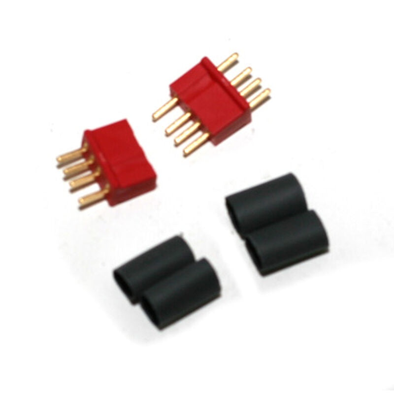 Micro 4R 4 Pin Connector, Red WSD1242