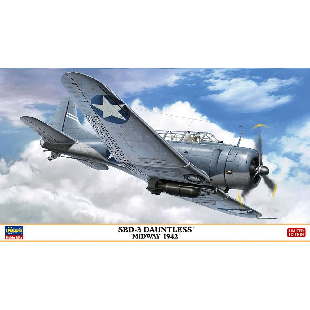 SBD-3 Dauntless Midway 1/48 #07498 by Hasegawa