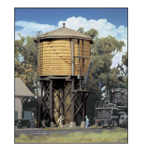 Wood Water Tank - Built-ups -- Assembled - Yellow Ochre