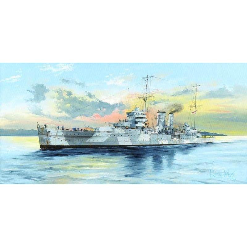 HMS York 1/350 Model Ship Kit #5351 by Trumpeter