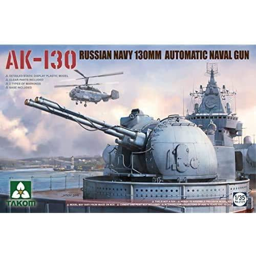 Russian AK-130 Automatic Naval Gun Turret 1/35 by Takom