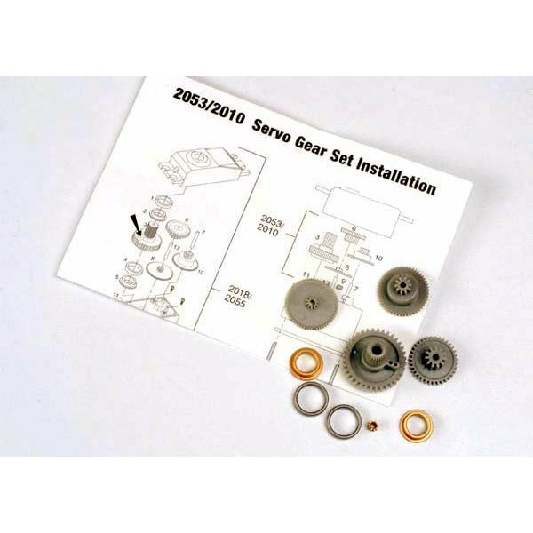 TRA2053 Plastic Servo Gear Set (TRA2055/2056)