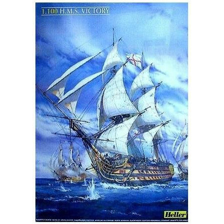 HMS Victory 1/100 Sailing Ship Model Kit #80897 by Heller