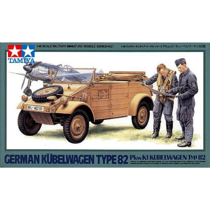 German Kubelwagen Type 82 Pkw.KI 1/48 #32501 by Tamiya