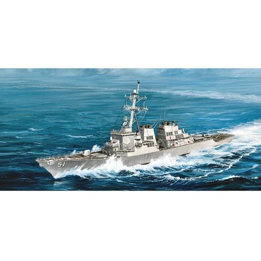 USS Arleigh Burke DDG-51 1/350 Model Ship Kit #4523 by Trumpeter