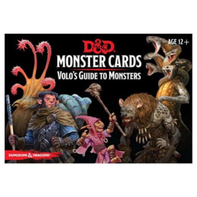 D&D Monster Cards Volos Guide to Monsters