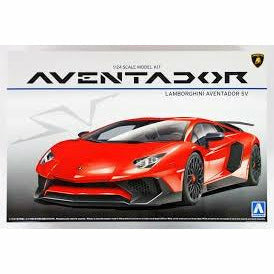 Lamborghini Aventador SV LP750-4 1/24 by Aoshima