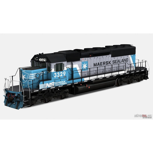 EDM SD40-2 NS MAERSK #3329 - DCC