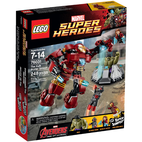 Lego Marvel Super Heroes: The Hulk Buster Smash 76031