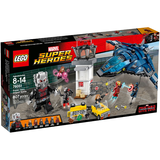 Lego Marvel Super Heroes: Super Hero Airport Battle 76051